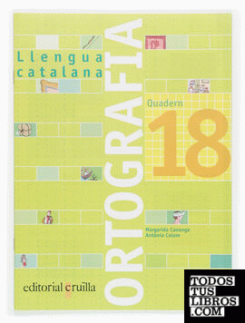 Quadern ortografia 18. Llengua catalana