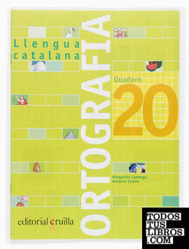 Quadern ortografia 20. Llengua catalana