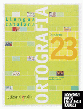 Quadern ortografia 23. Llengua catalana