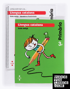 Llengua catalana + Quadern d'activitats Supercompetents. 3 Primària. Construïm