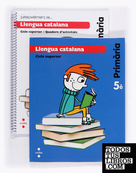 Llengua catalana + Quadern d'activitats Supercompetents. 5 Primària. Construïm