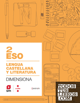 Cuaderno Lengua castellana y literatura. 2 ESO. Dimensiona. Construïm