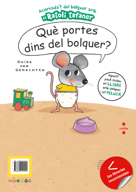 Què portes dins del bolquer? Lot llibre + nino