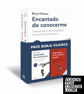 Pack Borja Vilaseca (contiene: Encantado de conocerme | Qué harías si no tuvieras miedo)