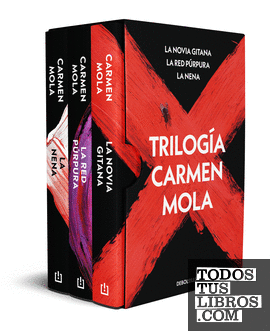 Trilogía Carmen Mola (pack con: La novia gitana | La red púrpura | La Nena)