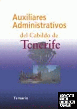 Auxiliares Administrativos del Cabildo de Tenerife. Temario