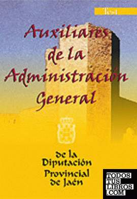 Auxiliares Administrativos, Diputación Provincial de Jaén. Test