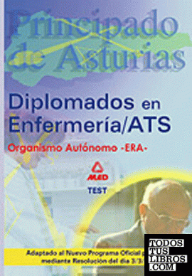 DIPLOMADO EN ENFERMERÍA/ATS-DUE DEL PRINCIPADO DE ASTURIAS. TEST.