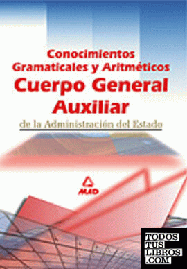 CUERPO GENERAL AUXILIAR ADMON ESTADO CONOCIMIENTOS GRAMATICALES