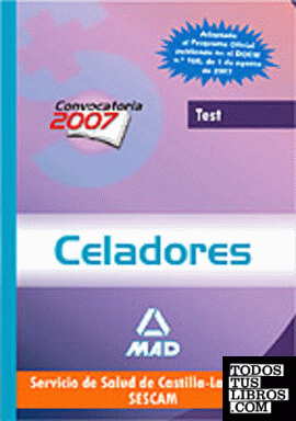 Celadores, Servicio de Salud de Castilla-La Mancha (SESCAM). Test
