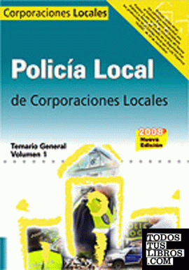Policía Local Temario General Volumen I Policía Local Temario General Volumen I
