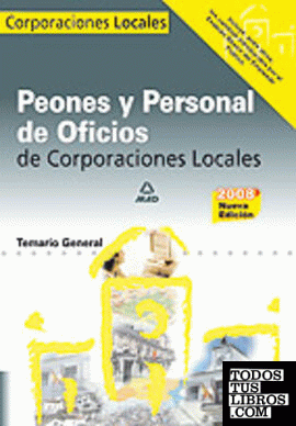 Peones y Personal de Oficios, Corporaciones Locales. Temario general