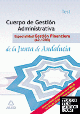Cuerpo gestión administrativa, especialidad gestión financiera de la junta de an