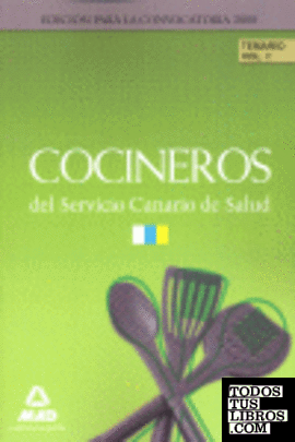 Cocineros servicio canario de salud. Temario volumen ii