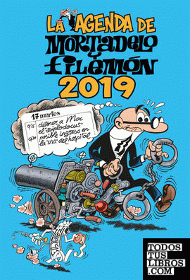 La agenda de Mortadelo y Filemón 2019