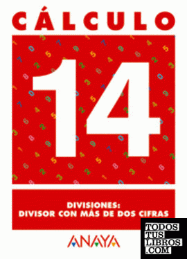 Cálculo 14. Divisiones: divisor con más de dos cifras.