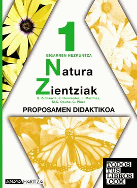 Natura Zientziak 1. Proposamen Didaktikoa.
