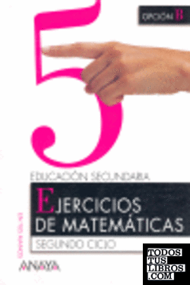 En tus manos, matemáticas, 4 ESO. Cuaderno de ejercicios 5
