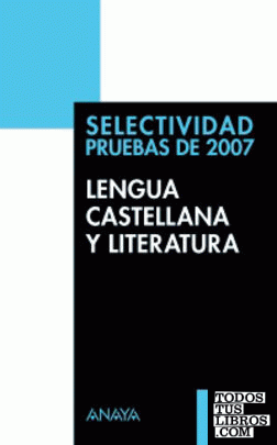 Lengua Castellana y Literatura. Lengua Castellana y Literatura.