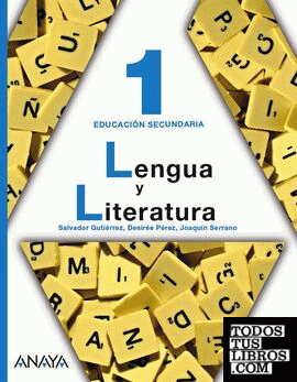 Lengua y Literatura 1. Alumnado. On line. ESO Lengua y Literatura 1. Alumnado. On line. ESO