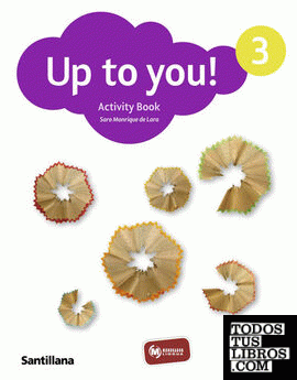 UP TO YOU 3 ACTIVITY BOOK