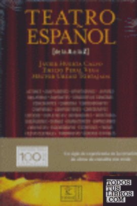 Diccionario de teatro español de la A a la Z