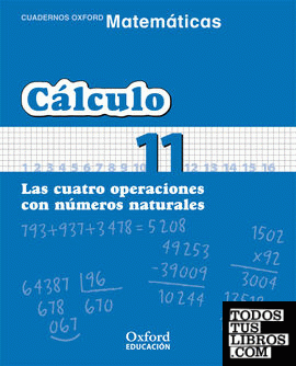 Matemáticas Primaria Cuadernos de Cálculo 11
