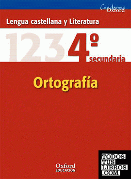 Lengua Castellana y Literatura 4.º ESO. Cuaderno de Ortografía