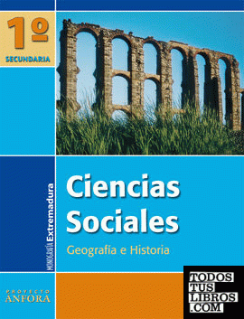 Ciencias Sociales 1.º ESO. Ánfora (Extremadura). Pack (Libro del alumno + Monografía)