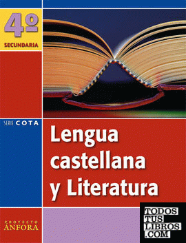 Lengua Castellana y Literatura 4.º ESO. Ánfora Cota (Andalucía). Pack (Libro del alumno + Monografía + Antología)