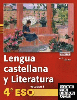 Lengua Castellana y Literatura 4.º ESO. Adarve Cota. Pack Libro del alumno + Antología