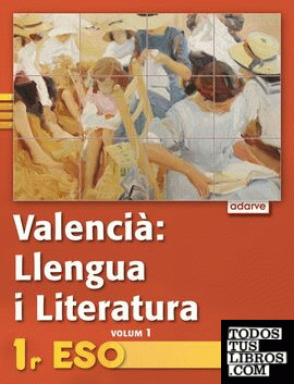 Valencià. Llengua I Literatura 1er ESO. Adarve Trimestral (Comunitat Valenciana)