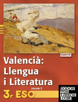 Valencià. Llengua I Literatura 3er ESO. Adarve Trimestral (Comunitat Valenciana)