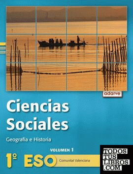 Ciencias Sociales 1.º ESO. Adarve Trimestral (Comunitat Valenciana)