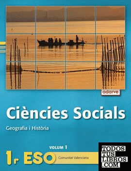 Ciències Socials 1er ESO. Adarve Trimestral (Comunitat Valenciana)