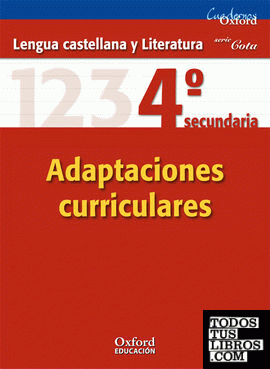 Lengua Castellana y Literatura 4.º ESO. Cota Adaptaciones Curriculares