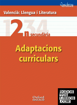 Valencià. Llengua I Literatura 2on ESO. Adaptacions curriculars (Comunitat Valenciana)