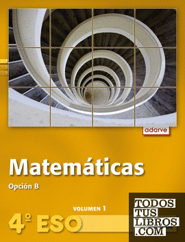 Matemáticas 4.º ESO Opción B. Adarve. Pack Libro del alumno + CD