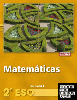 Matemáticas 2.º ESO. Adarve. Pack Libro del alumno + CD