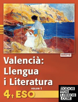 Valencià. Llengua I Literatura 4t ESO. Adarve Trimestral (Comunitat Valenciana)