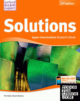 Solutions 2nd edition Upper-Intermediate. Student's Book Pack