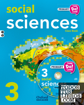 Think Do Learn Social Sciences 3rd Primary. Class book + CD pack