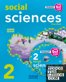 Think Do Learn Social Sciences 2nd Primary. Class book + CD pack Amber