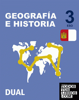 Inicia Geografía e Historia 3.º ESO. Libro del alumno. Castilla La Mancha