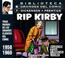 Rip Kirby 1958-1960 nº 08/12: