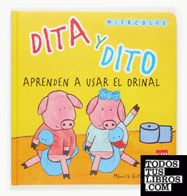 Dita y Dito aprenden a usar el orinal