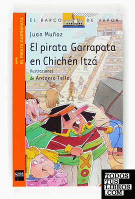 El pirata Garrapata en Chichén Itzá