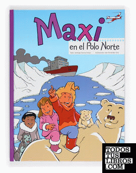 Maxi en el Polo Norte