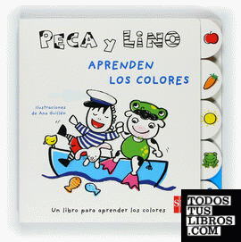 Peca y Lino aprenden los colores