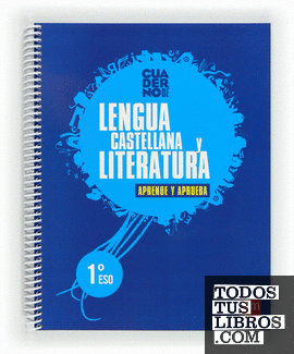 Lengua castellana y literatura. 1 ESO. Aprende y aprueba. Cuaderno